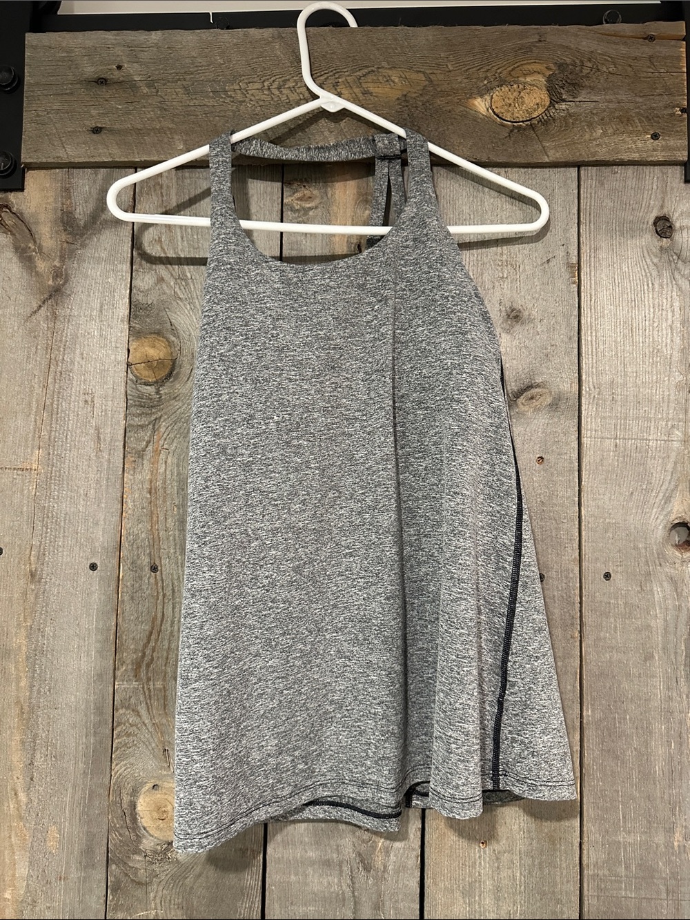 GAP Gray Racerback Swing Tank Top